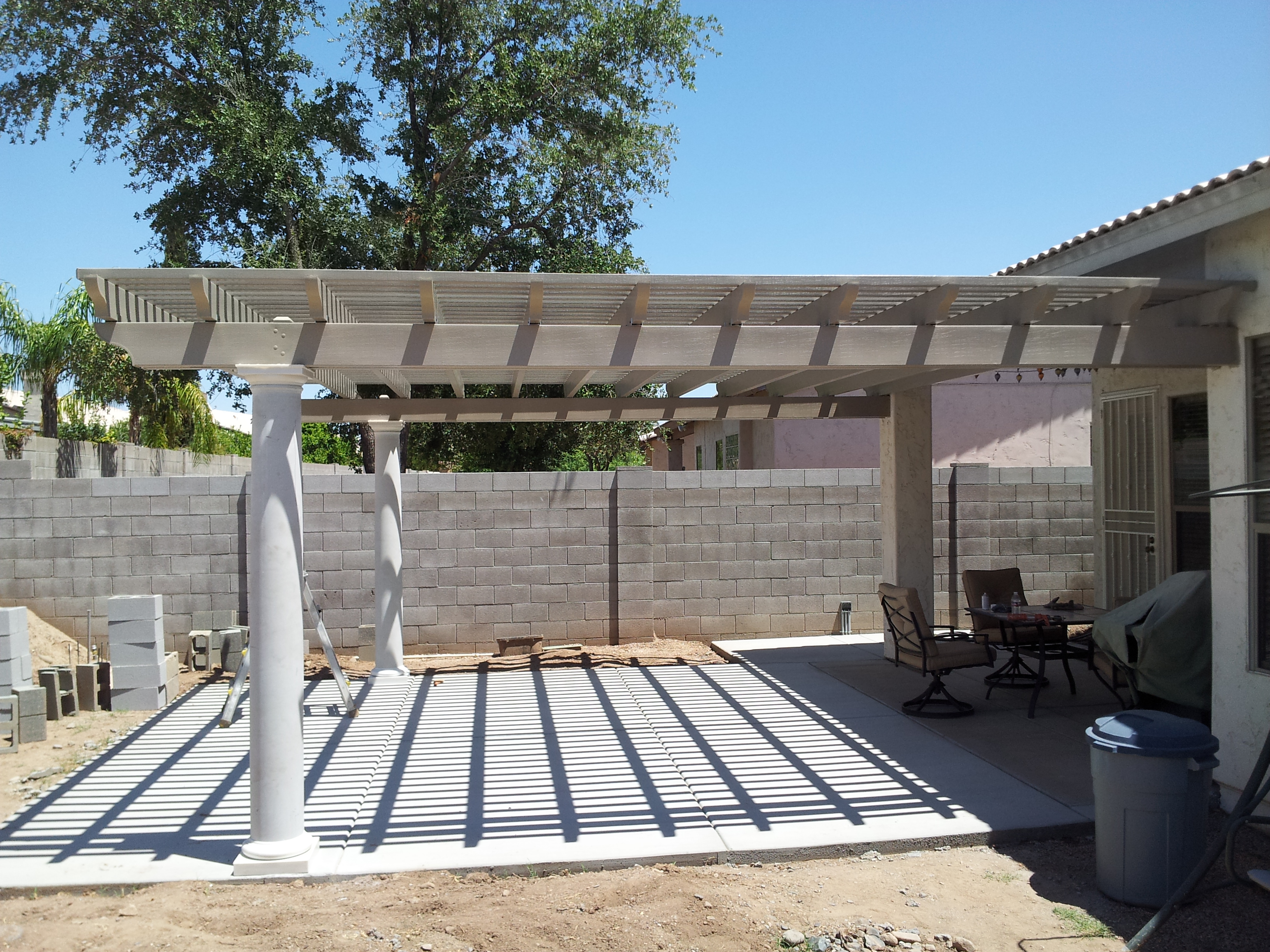  Aluminum  Patio  Covers  Phoenix AZ Backyard Pergola  Covers  