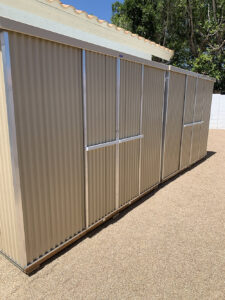 double shed double doors